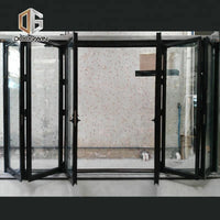 Frosted glass office doors french folding door by Doorwin on Alibaba - Doorwin Group Windows & Doors