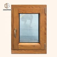 German style OAK wood tilt turn casement windows — thumbnail 4