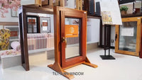 German style OAK wood tilt turn casement windows — thumbnail 2