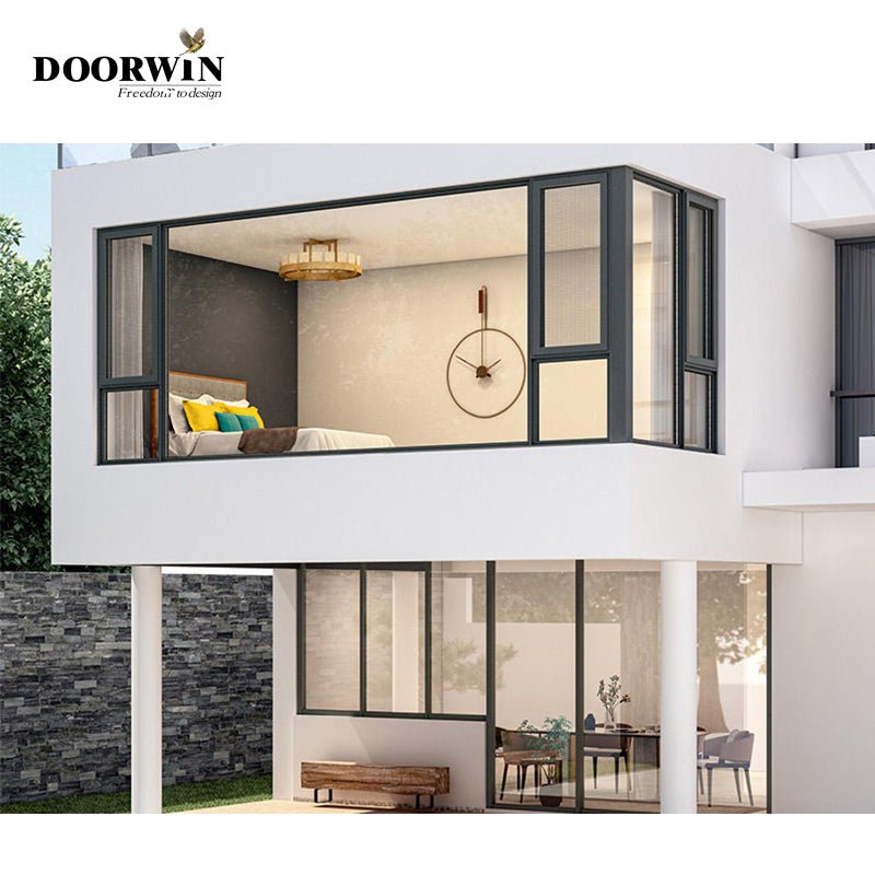 Good price Modern cheap house big glass thermal break aluminium tilt and turn casement windows for sale — product image 2