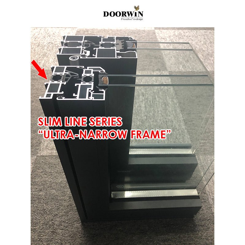 Good price Modern cheap house big glass thermal break aluminium tilt and turn casement windows for sale — product image 5