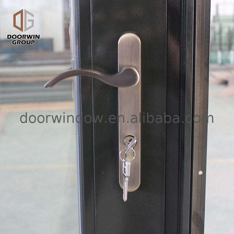 Good quality residential entry doors with sidelights photos of aluminium metal front - Doorwin Group Windows & Doors