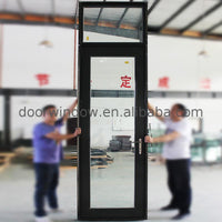 Good quality residential entry doors with sidelights photos of aluminium metal front — thumbnail 2