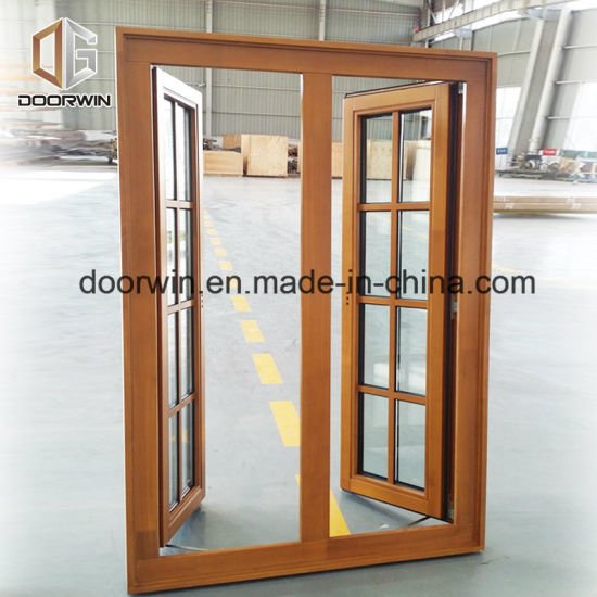 Grille Round-Top Casement Window Solid Pine Wood Larch Wood Window - China Wooden Window, Wood Window - Doorwin Group Windows & Doors
