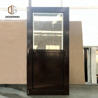 half glass interior wood doors half screen wooden door by Doorwin on Alibaba — thumbnail 4