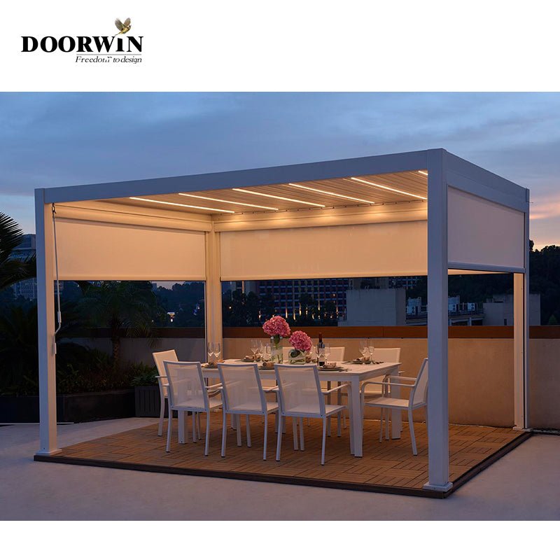 High-grade outdoor rain proof louver LED lamp electric aluminum alloy pavilion — product image 4