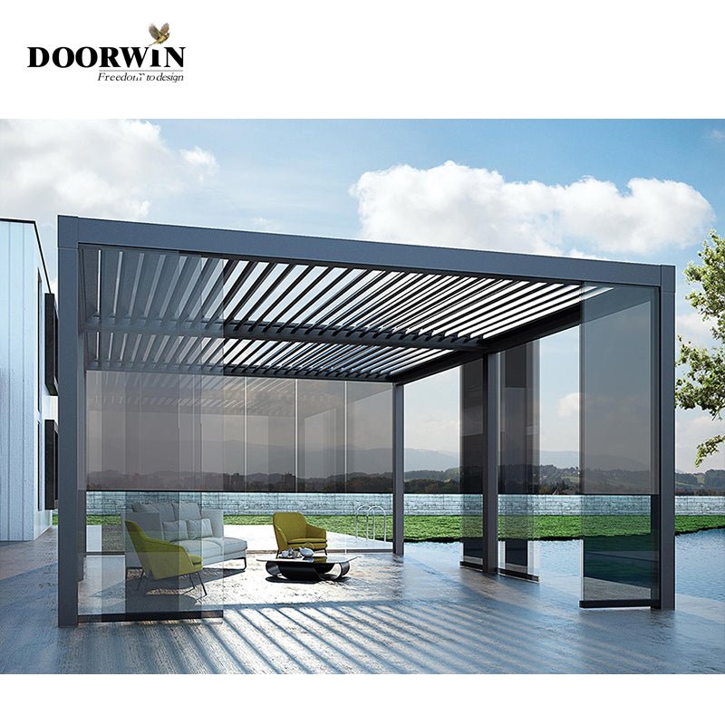 High-grade outdoor rain proof louver LED lamp electric aluminum alloy pavilion — product image 3