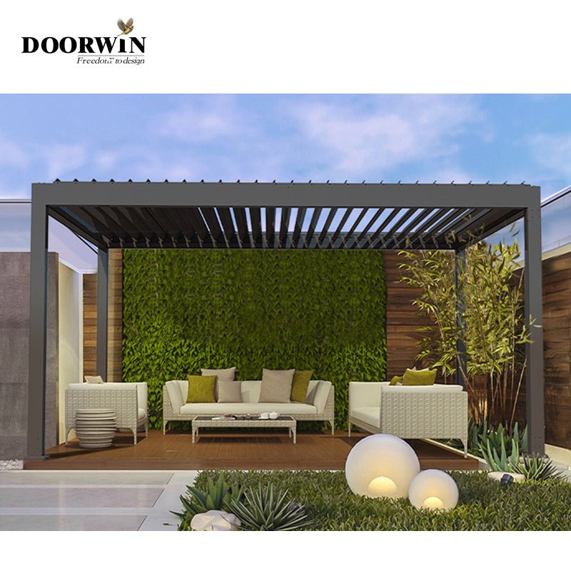 High-grade outdoor rain proof louver LED lamp electric aluminum alloy pavilion — product image 6