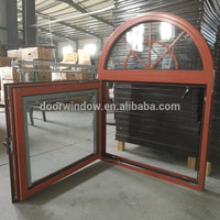 High quality aluminium half round windows grill design specialty shapes window from Doorwin by Doorwin — thumbnail 4