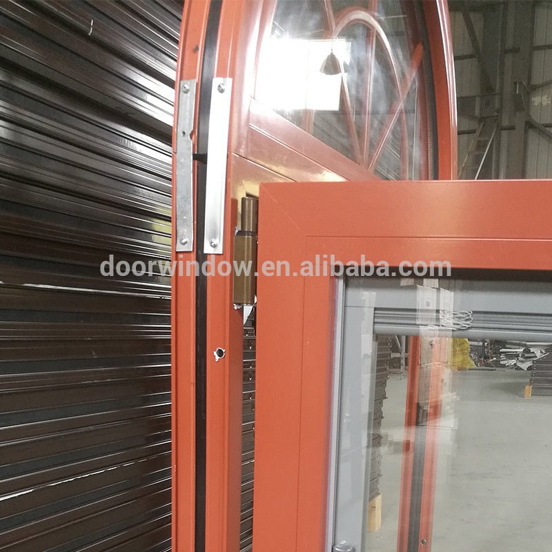 High quality aluminium half round windows grill design specialty shapes window from Doorwin by Doorwin — product image 6