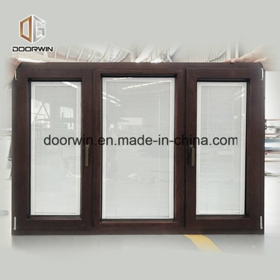 High Quality Competetive Price in Chinese Window Markets, Built-in Blinds Integral Shutter Tilt and Turn Window for Afghan Client - China Aluminum Window, Wood Aluminum Window — product image 0