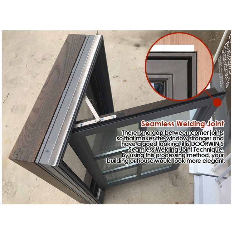 High Quality Factory glass window grill design french door - Doorwin Group Windows & Doors