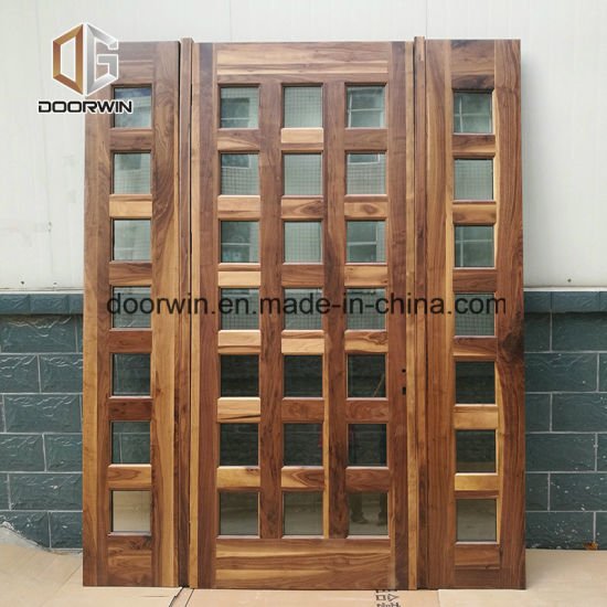High Quality Glass Barn Door with Grille Design - China Glass Barn Door, Barn Door with Glass — product image 0