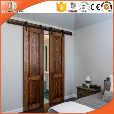 High Quality Timber Interior Sliding Door with Top Track Made in China - China Timber Sliding Door, Rough Hand Made Sliding Door — product image 0