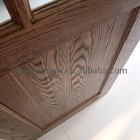 High Quality Wholesale Custom Cheap sliding barn door cost slab entry with glass — thumbnail 4
