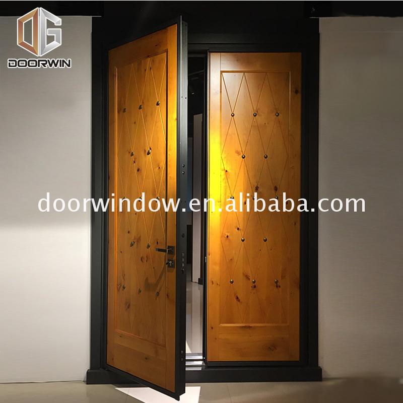 High Quality Wholesale Custom Cheap stile and rail wood doors solid panel oak veneer — product image 1