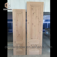 Hinge glass door half glass door glass insert wood interior door - Doorwin Group Windows & Doors