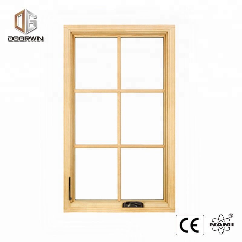 Hinges grill window hand crank windows by Doorwin on Alibaba — product image 1