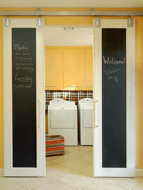 Hot Sale 100% Red Oak Wood Black Board Barn Doorby Doorwin — product image 2