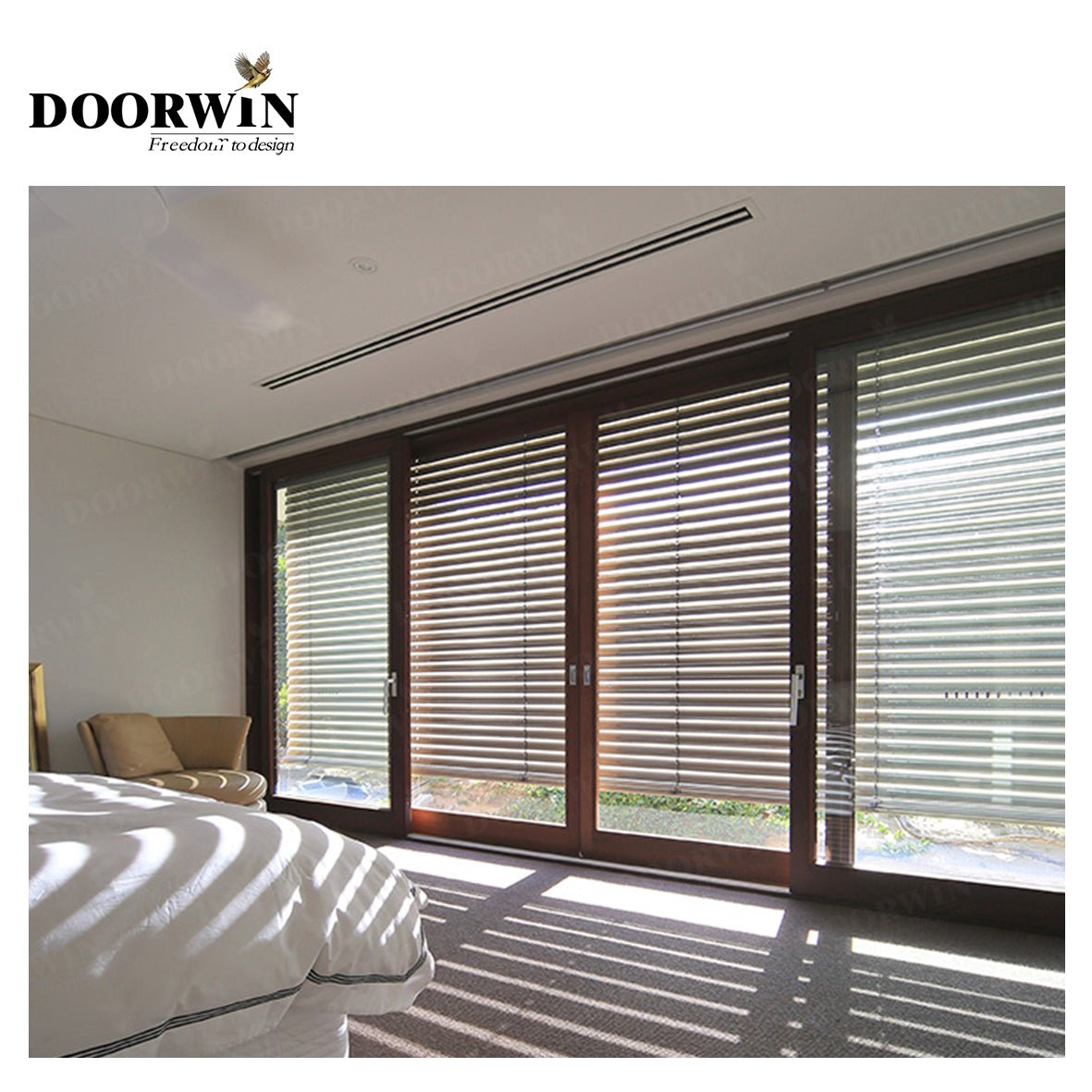Hot sale Customized Size Aluminum Clad Solid Wood Gliding Window, Aluminum Wood Sliding Frame Window by Wooden Aluminium Window Company - China Aluminum Horizontal Sliding Window, Aluminium Sliding Glass Window — product image 2