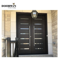 Hot sale doors DOORWIN Wooden entry doors double panel design catalogue by Doorwin — thumbnail 3