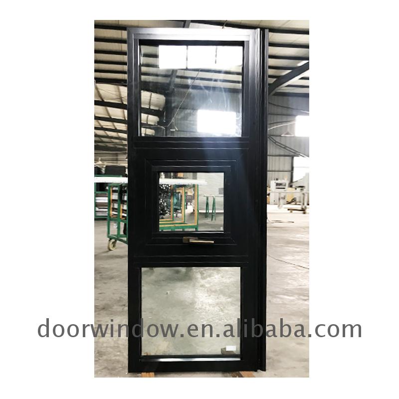 Hot sale factory direct black aluminium window frames best thermal windows benefits of thermally broken — product image 1