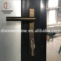 Hot sale factory direct suppliers of aluminium doors and windows storefront entry steel front with sidelights — thumbnail 3