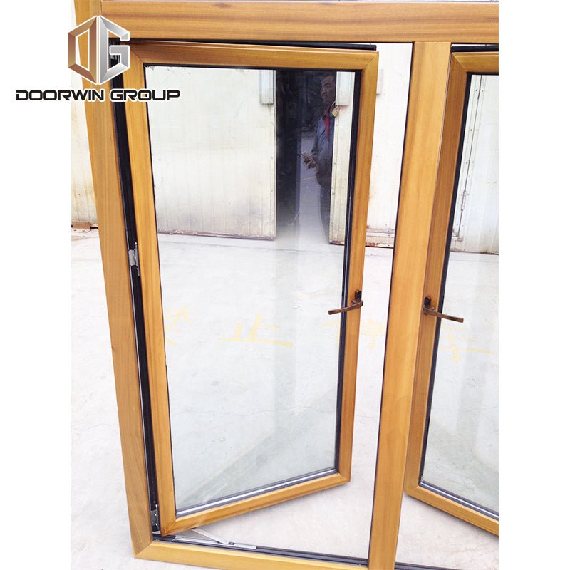 Hot Sale fitting wooden windows extruded aluminium window frames external frame - Doorwin Group Windows & Doors