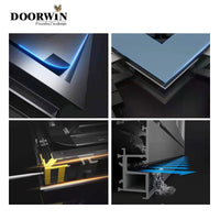 Hot sale high quality aluminum window low-e double  glass 100% customized design casement window — thumbnail 6