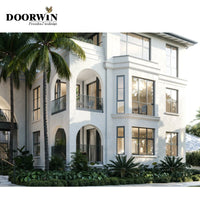 Hot sale high quality aluminum window low-e double  glass 100% customized design casement window — thumbnail 2