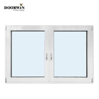 Hot sale high quality aluminum window low-e double  glass 100% customized design casement window — thumbnail 4