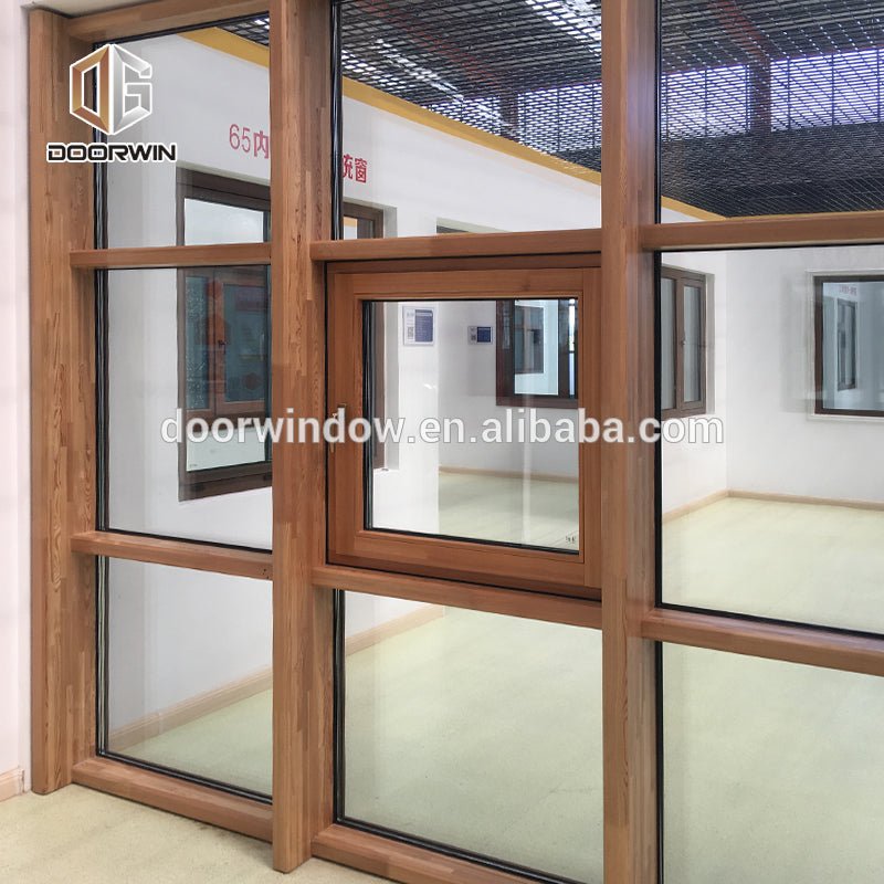 Hot Sale Solid Wood Frame and Aluminium Tilt and Turn Window Come With Double Glazing and Roto Hardwareby Doorwin — product image 1