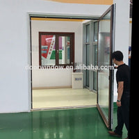 Hot sale Super Large Entrance Hinged Door Inward Opening Aluminum Entry Door by Doorwin — thumbnail 3