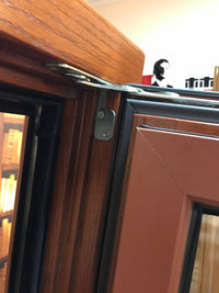 HOT SALE TILT TURN WINDOW OAK WOOD WITH EXTERIOR ALUMINUM CLADDING — thumbnail 4