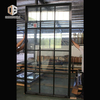 hot sales American style casement red oak wood with powder coated aluminum cladding crank open window — thumbnail 30