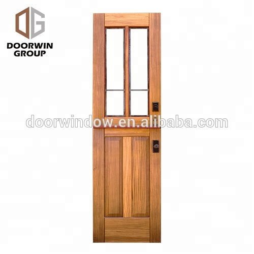hot sell usa hand carved teak wood doors exterior front doors knotty alder pine larch single entrance wood door entry by Doorwin — product image 5