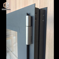 Impact glass aluminum turn-tilt window florida tilt and turn windows by Doorwin on Alibaba — thumbnail 6