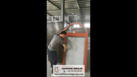 Impact resistant awning windows glass aluminum window hurricane by Doorwin on Alibaba — thumbnail 2