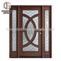 Install easily exterior door decorative top exterior glass door panels with solid wood by Doorwin — thumbnail 1