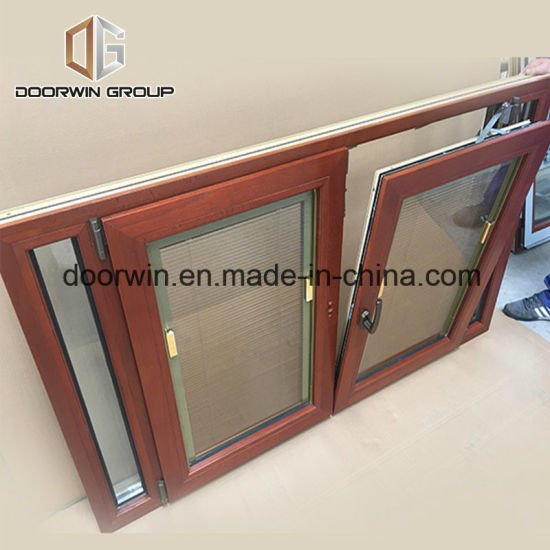 Integral Blinds Thermal Break Aluminum Tilt Turn Window - China Latest Window Designs, Window Manufacturers — product image 0