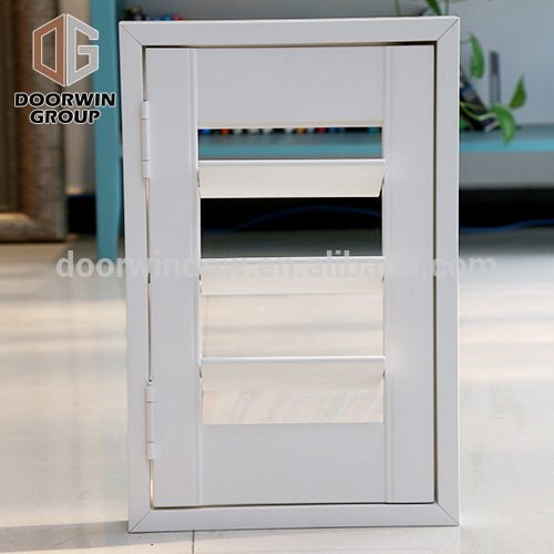 interior shutters window air grill pine wood plantation shutter louvers x10 window blinds by Doorwin — product image 2