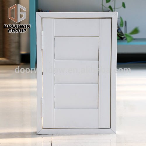 interior shutters window air grill pine wood plantation shutter louvers x10 window blinds by Doorwin — product image 6