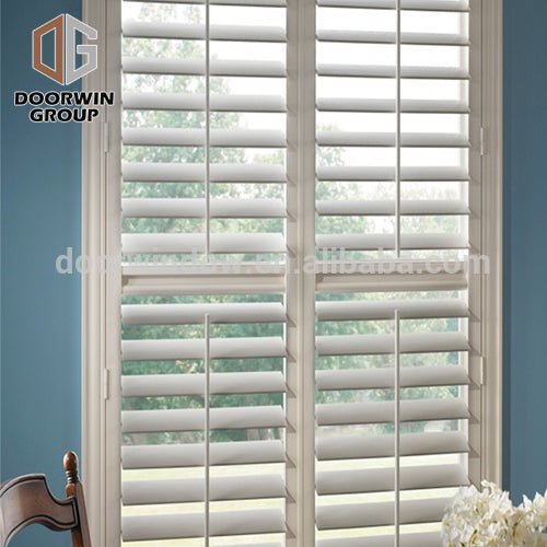 interior shutters window air grill pine wood plantation shutter louvers x10 window blinds by Doorwin — product image 4