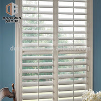 interior shutters window air grill pine wood plantation shutter louvers x10 window blinds by Doorwin — thumbnail 4