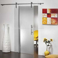 Interior triple glass sliding Barn Doors With Hardware by Doorwin — thumbnail 4