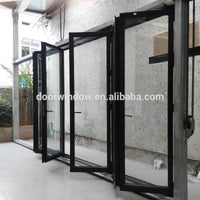Italy SAVIO Heavy Duty Folding Door Aluminum Dual Pane Ultra Large Bi Folding Door exterior folding door with hardware by Doorwin — thumbnail 3