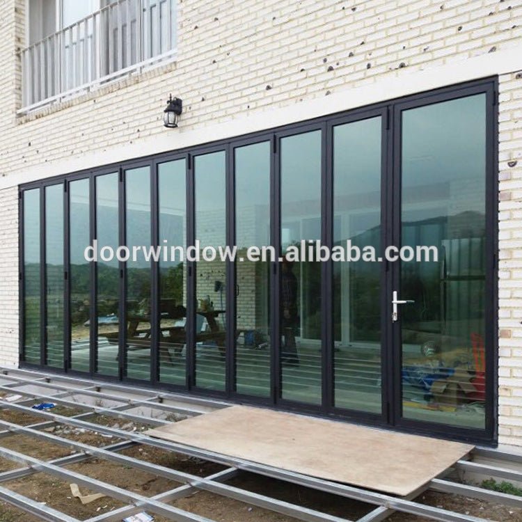 Korea hardware thermal break aluminium folding door — product image 7