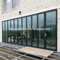 Korea hardware thermal break aluminium folding door — thumbnail 7