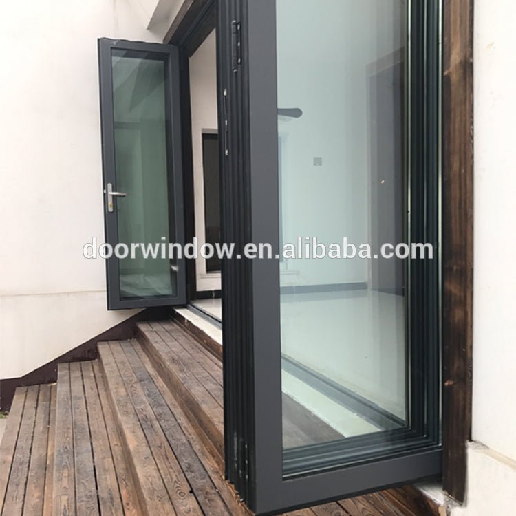 Korea hardware thermal break aluminium folding door — product image 5