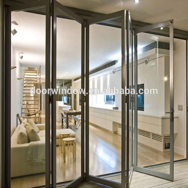 Korea hardware thermal break aluminium folding door — product image 4